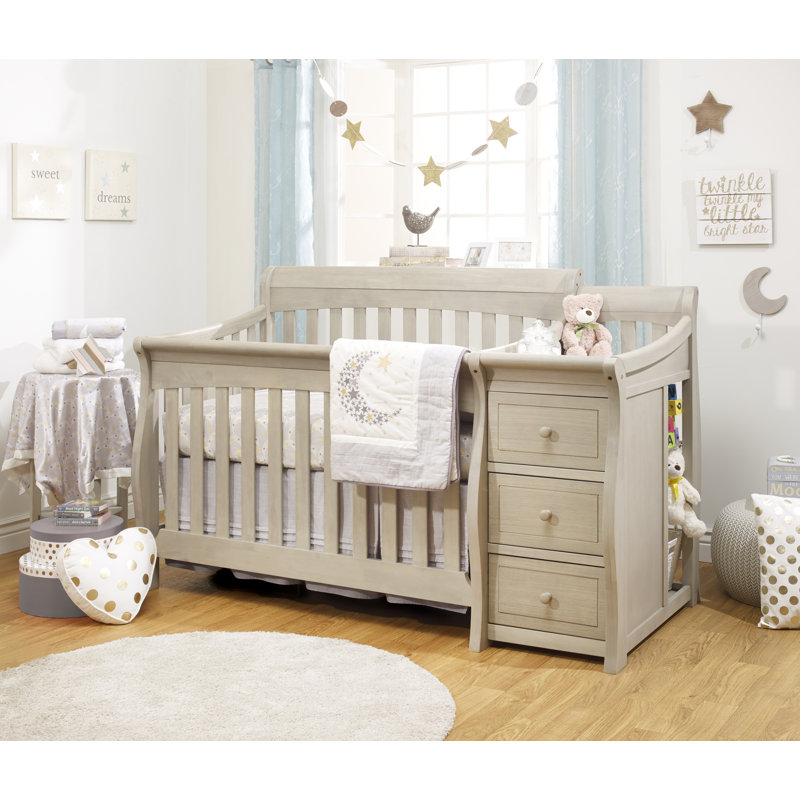 Sorelle Princeton Elite 4in1 Convertible Crib and Changer & Reviews